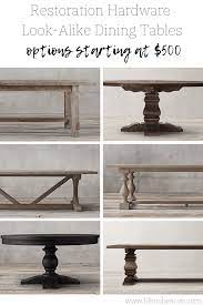 The coffee table is the glue that brings the style and the social aspects of a living room or family room together. Restoration Hardware Dining Table Dupes Life On Beacon In 2021 Restoration Hardware Dining Table Restoration Hardware Dining Room Restoration Hardware Dining