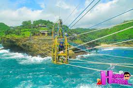 Crystal clear water, sandy white beaches. Trip Percutian Ke Yogyakarta Indonesia Hans