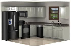 cream colored kitchen cabinets 10x10