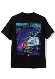 Is astroworld returning to houston? Astroworld Black Tee Shirt Travis Scott