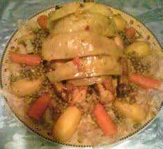 التريد بالدجاج البلدي و الخضر بالصور Food Chicken Meat