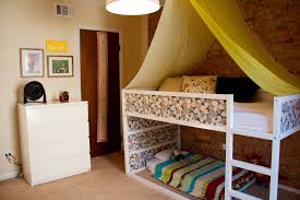 Toddler Boy S Room Kura Bed Ikea Hack Kura Bed Ikea Hack Kids Room Kids Shared Bedroom