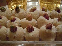 Persian Style Marzipan Made With Ground Almonds Sugar And Rose Water Food Ground Almonds Marzipan