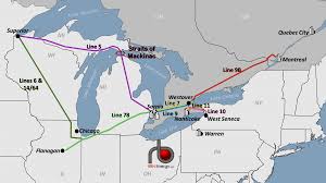 The government of canada is urging a us court to keep enbridge's 540,000 b/d line 5 crude and natural gas liquids (ngls) pipeline system open despite a shutdown order from the state of michigan. End Of The Line 5 Refinery Impacts If Enbridge S Michigan Crude Pipeline Is Shut Down Rbn Energy
