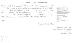 Download as pdf, txt or read online from scribd. Possession Certificate Format And Rights Of The Property Vakilsearch