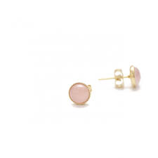 L'attache est en cuivre également mais n'hésitez pas à me contacter pour que je mette des attaches en argent 925. Boucles D Oreilles Quartz Rose Ariane Pendants Barres Amovibles Aura Bijoux Aura Bijoux
