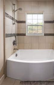 Bath Shower Combo In Stylish Contemporary Bathroom Remodel Country Bathroom Other By Talmadge Construction Inc Houzz Au