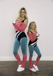 Amazon Com Workout Girl 80s Kids Costume For Girls 80s Workout Outfit Costume Clothing Shoes Jewelry