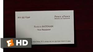 ― bret easton ellis, american psycho. American Psycho 2 12 Movie Clip Business Cards 2000 Hd Youtube