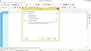 Libreoffice Openoffice Drop Down Menu Youtube