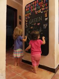 Oil Drip Pan Chalkboard Diy Kids Toys Nursery Twins Diy For Kids
