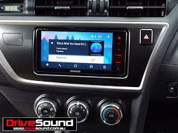 Toyota Corolla With Android Auto Installed By Drivesound Toyota Corolla Android Auto Toyota