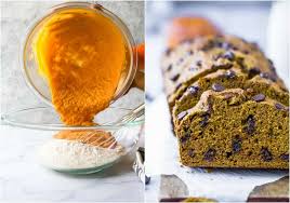 Add the pumpkin puree, coconut oil, maple syrup, vanilla, and stevia (if using) and stir together until a thick dough forms. Healthy Chocolate Chip Pumpkin Bread The Best Pumpkin Recipe