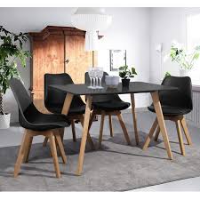 ( 0.0) out of 5 stars. Save 60 Discount Homycasa 5 Pieces Dining Room Set Dining Table Dining Chairs Set 1 Dining Table And 4 Dining Chairs Dining Room Furniture Black Table Chairs Home Kitchen Good Price Petrolepage Com