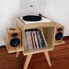 Each smaller cubby will hold up to 5 lbs. 1