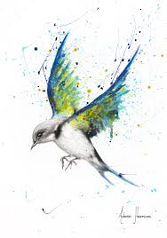 Beautiful Bird Paintings On Canvas Australian Artist Ashvin Harrison Abstract Realism Paintings Bird Painting Acrylic Lake Art Bird Art