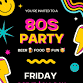 **Theme Fridays** Throwback to the 80s event image