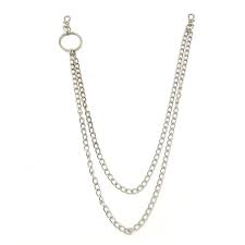 Egirl Eboy Outlet Chain Big Rings Metallic Silver