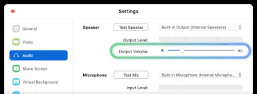 The above way can only be applied to adjust the volume of speaker. Rogue Amoeba Under The Microscope Blog Archive Adjusting Zoom Volume Without Affecting Your System Volume With Soundsource