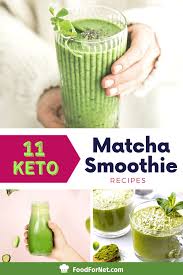 11 keto matcha smoothie recipes that