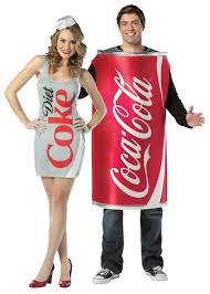 Coke And Diet Coke Couples Costume Food Costumes