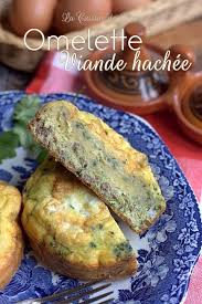 Omelette Savoureuse Recette A La Viande Hachee Facile Recette En 2020 Savoureux Recette Viande Hachee