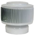 Oatey Mushroom Vent Cap 4-in L Circle Round PVC Cap at