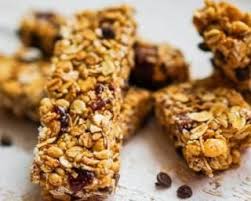 Recette De Barres Dietetiques Aux Flocons D Avoine Et Raisins Secs Recette Recette Barre De Cereales Recette Barre De Cereales