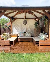 This is a great idea for more whimsical and. The Top 80 Best Gazebo Ideas Backyard Ideas