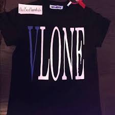 Off White Off White X Vlone X Colette Blue Tee Size Us S Eu 44 46 1 Off White Clothing Off White Virgil Abloh Blue Tee