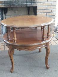 Vintage Mersman Coffee End Table Mersman Pie Crust Edge Walnut Table Mersman Brothers 23 7 Solid Wood Table Solid Wood Table Walnut Table Table