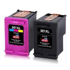 Les cartouches d'encre hp 301 sont conçues avec des matériaux recyclés et peuvent être recyclées aisément et choisissez la cartouche d'encre hp la plus adaptée à vos besoins. Encre Hp 301 Xl 2 Couleurs 1 Noir Achat Vente Pas Cher