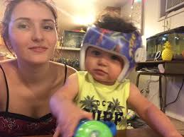 He's even got his own little kitty sized helmet 😭🥺