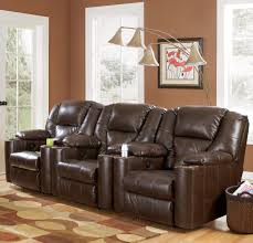 Paramount Durablend Brindle Power 3 Piece Home Theater Group By Signature Design By Ashley Home Theater Furniture Theater Seating Home Theater Seating