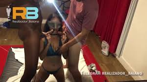 Realizador Baiano Fucking cuckolds wife Submissive , Threesome amateur.  Brazilian Bull BBC