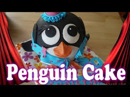 Penguin Cake Torten Dekorieren Mit Fondant Kuchen Backen Youtube Kuchen Mit Fondant Kuchen Ohne Backen Pinguin Kuchen