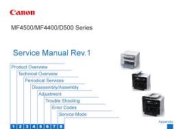 Drivers written for windows xp and later are usually automatically installed by your computer. Canon Mf4500 Series Service Manual Pdf Download Manualslib