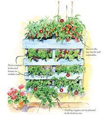 Can you grow tomatoes in a pallet garden. Https Www Motherearthliving Com Gardening Vegetable Gardening Vertical Pallet Garden Plan Ze0z1407zpit