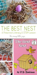 Bird Activities For Preschoolers The Best Nest A Literacy And Stem Preschool Lesson The Many Little Joys Preschool Stem Preschool Activities Preschool Activity