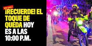 Compartir en facebook compartir en twitter compartir en whatsapp enviar por email reportar error. Recuerde El Toque De Queda Hoy Es A Las 10 00 P M En Cali