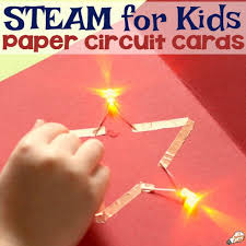 Register sign in with your social media account. Paper Circuit Cards Technology For Kids The Science Kiddo