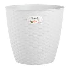 Navegue pelo site da empresa e conheça um pouco mais a companhia, seus departamentos e produtos, além das. Portavaso Natural Stefanplast In Plastica Colore Bianco H 22 2 Cm P 26 Cm O 24 Cm Leroy Merlin