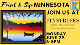 June 29 Paint & Sip at Pinstripes