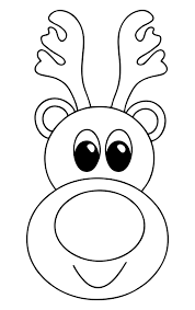 Download and print these reindeer head coloring pages for free. 9 Best Reindeer Free Printable Faces Printablee Com