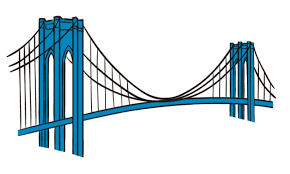 Must contain at least 4 different symbols; Simple Suspension Bridge Drawing Novocom Top