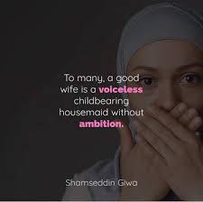 Marriage is a patriarch not a partnership. The man leads, the woman  submits. One should not get married if they can not lead and the other  hates submission. That's bible, you can