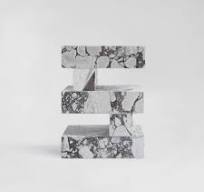 'S Y N C' CALACATTA SIDE TABLE