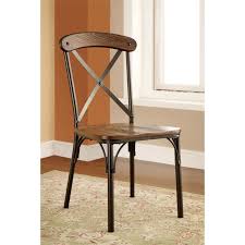 Rizal 3827sc Industrial Style Dining Chair Set Of 2 Solid Wood Dining Chairs Industrial Style Dining Chairs Farmhouse Dining Chairs