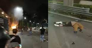 Two men in their 20s were arrested for suspected drink driving in separate but related accidents along the central expressway (cte) before the yio chu kang road exit yesterday (jan 31) morning.the. Jirwib4oxmobym