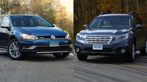 Subaru Outback Vs Volkswagen Golf Alltrack Consumer Reports